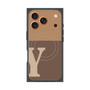 プレミアムパネル with MagSafe［ オリジナル - initial two tone - Y brown ］