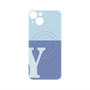 プレミアムパネル with MagSafe［ オリジナル - initial two tone - Y blue ］