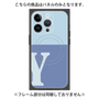 プレミアムパネル with MagSafe［ オリジナル - initial two tone - Y blue ］