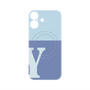プレミアムパネル with MagSafe［ オリジナル - initial two tone - Y blue ］