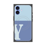 プレミアムパネル with MagSafe［ オリジナル - initial two tone - Y blue ］