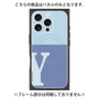プレミアムパネル with MagSafe［ オリジナル - initial two tone - Y blue ］