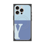 プレミアムパネル with MagSafe［ オリジナル - initial two tone - Y blue ］