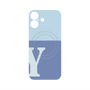 プレミアムパネル with MagSafe［ オリジナル - initial two tone - Y blue ］