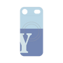 プレミアムパネル with MagSafe［ オリジナル - initial two tone - Y blue ］