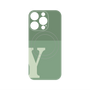 プレミアムパネル with MagSafe［ オリジナル - initial two tone - Y green ］