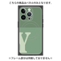 プレミアムパネル with MagSafe［ オリジナル - initial two tone - Y green ］