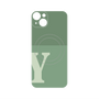 プレミアムパネル with MagSafe［ オリジナル - initial two tone - Y green ］