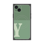 プレミアムパネル with MagSafe［ オリジナル - initial two tone - Y green ］
