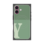 プレミアムパネル with MagSafe［ オリジナル - initial two tone - Y green ］