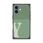 プレミアムパネル with MagSafe［ オリジナル - initial two tone - Y green ］
