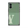 プレミアムパネル with MagSafe［ オリジナル - initial two tone - Y green ］
