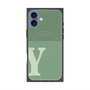プレミアムパネル with MagSafe［ オリジナル - initial two tone - Y green ］