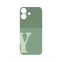 プレミアムパネル with MagSafe［ オリジナル - initial two tone - Y green ］