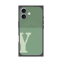 プレミアムパネル with MagSafe［ オリジナル - initial two tone - Y green ］