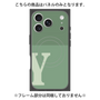 プレミアムパネル with MagSafe［ オリジナル - initial two tone - Y green ］