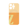 プレミアムパネル with MagSafe［ オリジナル - initial two tone - Z orange ］