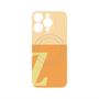 プレミアムパネル with MagSafe［ オリジナル - initial two tone - Z orange ］