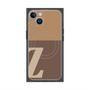 プレミアムパネル with MagSafe［ オリジナル - initial two tone - Z brown ］
