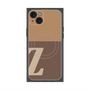 プレミアムパネル with MagSafe［ オリジナル - initial two tone - Z brown ］