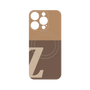 プレミアムパネル with MagSafe［ オリジナル - initial two tone - Z brown ］