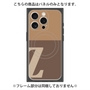 プレミアムパネル with MagSafe［ オリジナル - initial two tone - Z brown ］