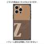 プレミアムパネル with MagSafe［ オリジナル - initial two tone - Z brown ］