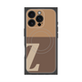 プレミアムパネル with MagSafe［ オリジナル - initial two tone - Z brown ］