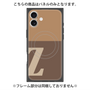 プレミアムパネル with MagSafe［ オリジナル - initial two tone - Z brown ］