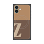 プレミアムパネル with MagSafe［ オリジナル - initial two tone - Z brown ］