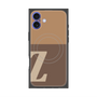 プレミアムパネル with MagSafe［ オリジナル - initial two tone - Z brown ］