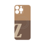 プレミアムパネル with MagSafe［ オリジナル - initial two tone - Z brown ］