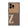 プレミアムパネル with MagSafe［ オリジナル - initial two tone - Z brown ］