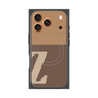 プレミアムパネル with MagSafe［ オリジナル - initial two tone - Z brown ］