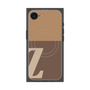 プレミアムパネル with MagSafe［ オリジナル - initial two tone - Z brown ］