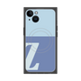 プレミアムパネル with MagSafe［ オリジナル - initial two tone - Z blue ］