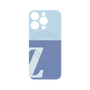 プレミアムパネル with MagSafe［ オリジナル - initial two tone - Z blue ］