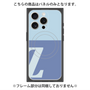プレミアムパネル with MagSafe［ オリジナル - initial two tone - Z blue ］