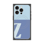 プレミアムパネル with MagSafe［ オリジナル - initial two tone - Z blue ］