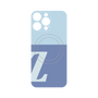 プレミアムパネル with MagSafe［ オリジナル - initial two tone - Z blue ］