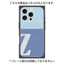 プレミアムパネル with MagSafe［ オリジナル - initial two tone - Z blue ］
