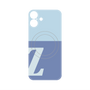 プレミアムパネル with MagSafe［ オリジナル - initial two tone - Z blue ］