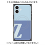 プレミアムパネル with MagSafe［ オリジナル - initial two tone - Z blue ］