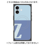 プレミアムパネル with MagSafe［ オリジナル - initial two tone - Z blue ］