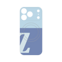 プレミアムパネル with MagSafe［ オリジナル - initial two tone - Z blue ］