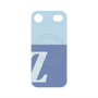 プレミアムパネル with MagSafe［ オリジナル - initial two tone - Z blue ］