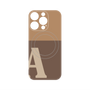 プレミアムパネル with MagSafe［ オリジナル - initial two tone - A brown ］