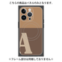 プレミアムパネル with MagSafe［ オリジナル - initial two tone - A brown ］