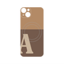 プレミアムパネル with MagSafe［ オリジナル - initial two tone - A brown ］