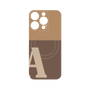 プレミアムパネル with MagSafe［ オリジナル - initial two tone - A brown ］
